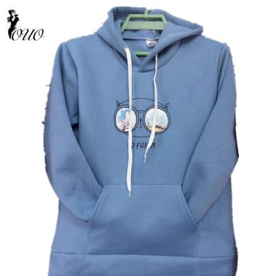 China Anti-wrinkle good quality low price women's clothing factory low price wholesale women's winter hoodies OC68 for sale