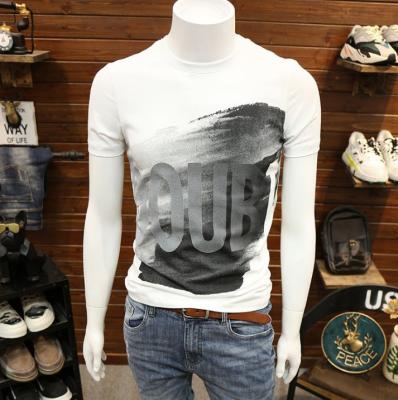 China Fashion Breathable Design Plus Size 5XL Printed Mens T Shirts OC303 for sale