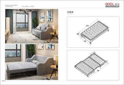 China High Quality Wall Bed Space Saving Furniture Sofa Wall Bed for sale