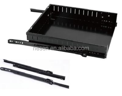 China Multilayer Overlay And Bayonet Locking Design Multilayer And Bayonet Locking Design Steel Drawer LG-06-F With Soft Closing Slide for sale