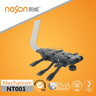 China Lever A for seat angle adjustment (- 1.5'' ~2.5'') Latest Deisgn Ergonomic Chair Part Slide Mechanism For Seat Chair office for sale