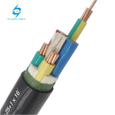 China 600/1000V underground XLPE insulated 4x1c 16mm Cu xlpe cable for sale