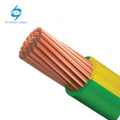 China Yellow/green wire 1.5 building electrical wire earth ground cable 2.5 4 6 10 12 14 1 6 mm2 for sale