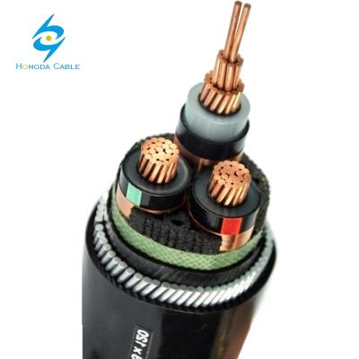 China In tunnel construction pipe price 3x35mm2 power cable medium voltage cables / trench power cable xlpe 11kv and so on for sale