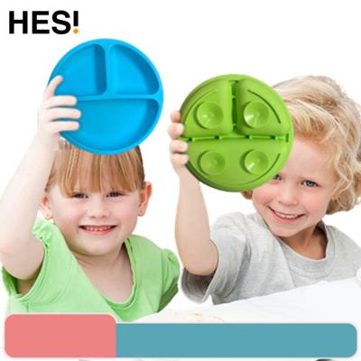 China BPA Free Infant Food Bowl Dinner Silicone Bowl Baby Dish Complementary Set for sale