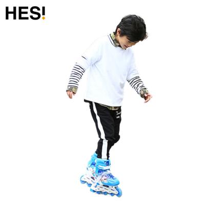 China Wholesale Metal Outdoor Sport Adjustable 4 Roller Kids Skate Shoes Set Inline Roller Skates For Kids for sale