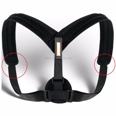 China Easy to put on Neoprene Adjustable Posture Corrector Posture Corrector Hot Selling High Quality On Amazon for sale