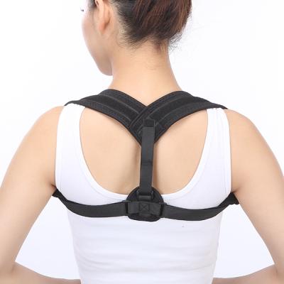 China Easy Put On Back Posture Corrector For Spinal Upper Back Pain Shoulder Alignment Adjustable Posture Brace For Back And Neck Pain Pain Relief for sale