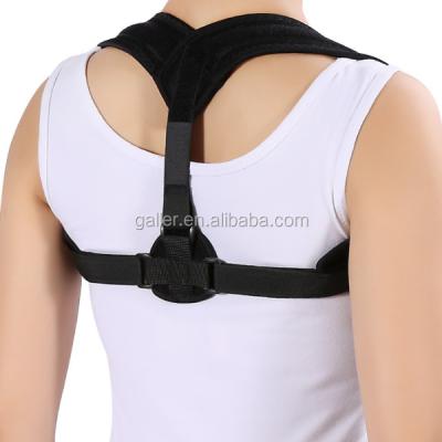 China Easy Put On Adjustable Back Brace For Spinal Upper Back Pain Shoulder Alignment Adjustable Posture Brace For Back And Neck Pain Pain Relief for sale