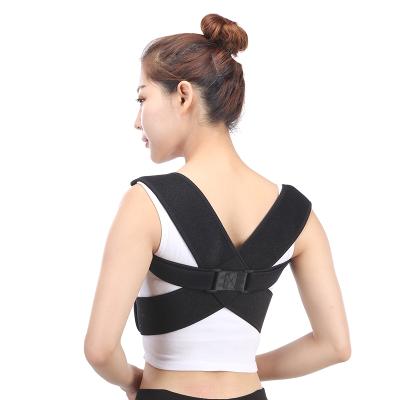 China Easy to Put on High Quality Posture Tape Posture Corrector Brace Back Shoulder Clavicle Support - Free Size and Unisex for sale