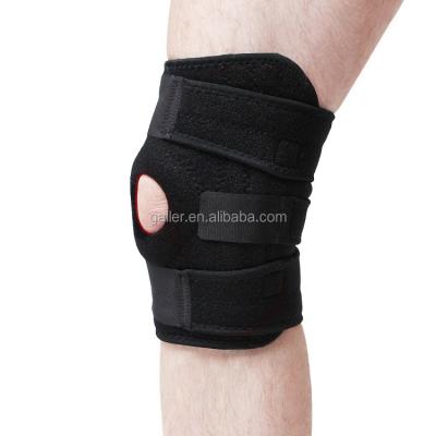 China Universal Knee Support, Open-Patella Stabilizer with Adjustable Strapping Springs& Neoprene Extra-Thick Breathable Sleeve for sale