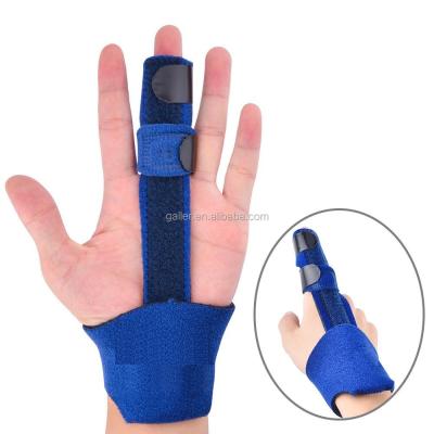 China Health Care Finger Splints Postoperative Care And Pain Relief Hand Splint Malleable Metal Finger Support for sale