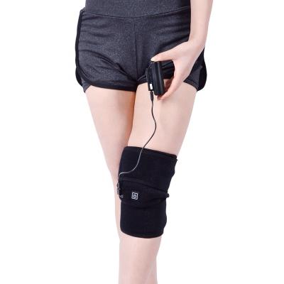 China Easy Put On Knee Heated Pain Relief Therapy WT-4896 Electric Heated USB Knee Brace Warmer for sale