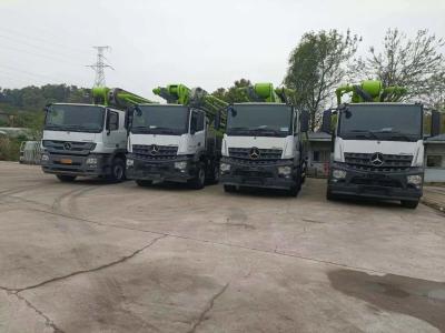 Chine 42 mètres 52 mètres 56 mètres 37 mètres 69 mètres Camion monté sur béton Camion pompe à béton avec BENZ ISUZU ZOOMLION à vendre