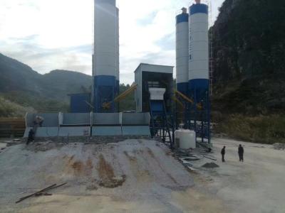 China Hzs25 2 Aggregate Silos Construction Equipment Concrete Mixing Station Concrete Batching Plant
 for sale