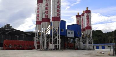 中国 HZS75 high quality ready mixed Concrete Batching Plant Construction Company Large Capacity For Construction Engineering 販売のため