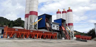 China HZS75 HZS90 SICOMA mixer JS1500 concrete batching plant mini concrete batching plant manufacturer for sale