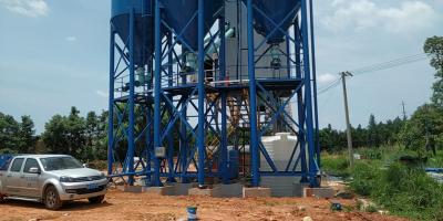 China Hzs90 High-Efficiency Concrete Mixing Plant for Global Distribution for sale