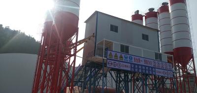 China Ausrüstung für Betonmischanlagen HZS180X8 180m3/h Ausrüstung für Betonmischanlagen 4*100Ton Zement-Silo & Hochleistungsmischer Noch keine Bewertungen zu verkaufen