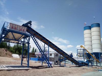 China Dry Concrete Mixing and Conveying Machine 50 90m3/h Batching Plant Ready Mix Concrete for sale