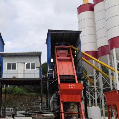 中国 Compact Type Mobile Batching Plant 35m3/h Ready Mix Concrete Plant 販売のため