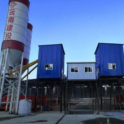 中国 JS750 Twin-shaft Concrete Mixer Full Automatic Ready Mixed Portable Batching Plant 販売のため