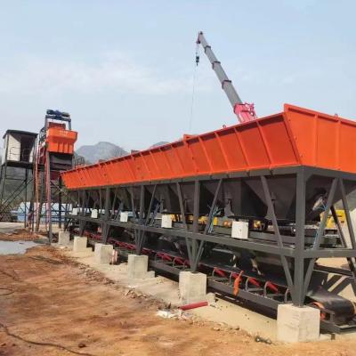 China Mini Ready Mix Concrete Plant Skip Type Concrete Mixing Plant Machine for sale