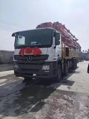 China SANY 28m 37m 56m 61m Caminhão montado Máquina de bomba de concreto usada Caminhão Caminhão Long Boom à venda