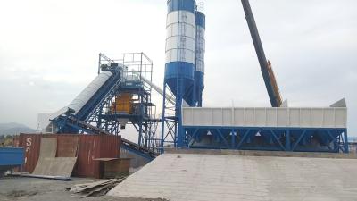 China SINOMA HZS180 HZS120 HZS90 HZS75 concrete batching and mixing plant manufacturers in China zu verkaufen