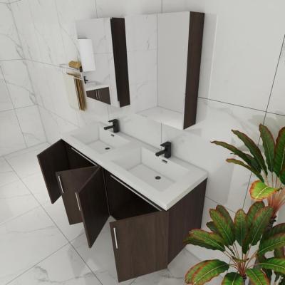 China Wholesale Four Doors Bathroom Cabinet Environmental Friendly Bathroom Vanity for sale