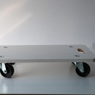 China Enlogated Factory Sale Plywood Home Trolley Eco - Friendly Dolly Trolley for sale