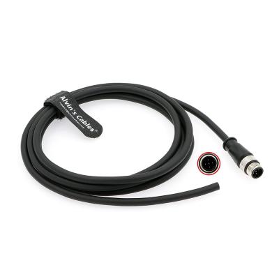 China Van de de Kabelsm12 Sensor van Alvin de Kabel M12 een Code 4 Pin Male Aviation Connector Electrical Beschermde Kabel voor Industriële Sensor Te koop