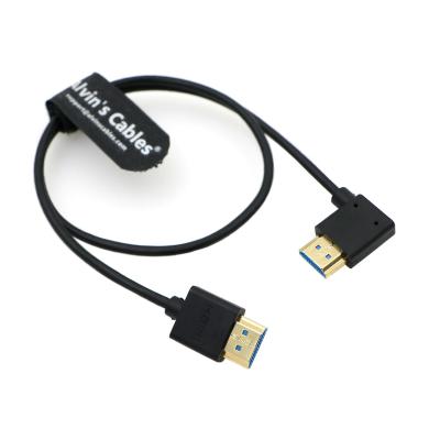 Κίνα Ultra HD 8K HDMI 2.1 Cable Straight HDMI to Right Angle HDMI High Speed for Atomos Ninja V Monitor, Z CAM E2, Sony FS5 προς πώληση