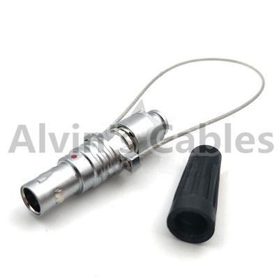 China Conector médico del cable eléctrico del enchufe del Pin del enchufe 2 del dispositivo del Pin de conector del enchufe de Lemo FNG.0B.302 en venta