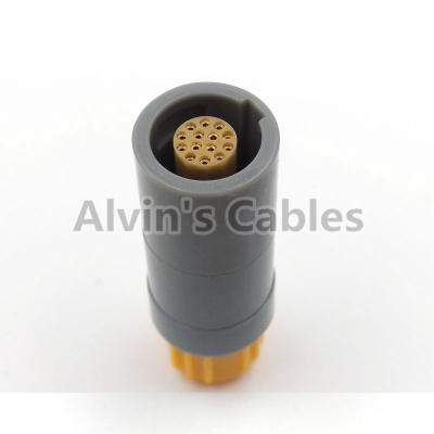 China Lemo 1 P Plastic 14 Pin Plug PRG.M.14.PLLC39A Medical 14 Pin Plug Push Pull Connections for sale