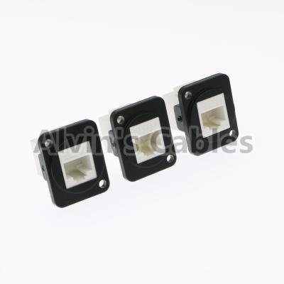 Chine Type de connexion imperméable de l'Ethernet Cat6 du connecteur RJ45 de bâti de panneau à vendre