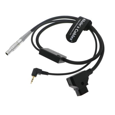 China Los cables de Alvin funcionan para detener el cable para ARRI cfuerza RF para cmoción cPRO Motor para Canon C500/C300 cámara CAM 7 pin a LANC+D-tap en venta