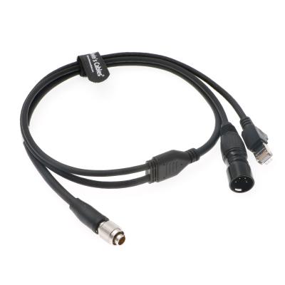 China Cables de Alvin Hirose de 8 pines masculino a RJ45 y XLR de 4 pines masculino Cat6 de alta flexibilidad para Sony RCP en venta