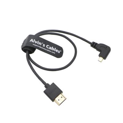 China Cables de Alvin Micro HDMI a HDMI Cable 8K60P de alta velocidad 2.1 para Sony a7 IV FX30 ZV-E10, para Canon R5C R5 R6 en venta