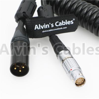 China Mini Amira hembra del Pin del cable 2B 8 de la primavera del poder de la cámara de Arri Alexa al varón del Pin de XLR 3 en venta