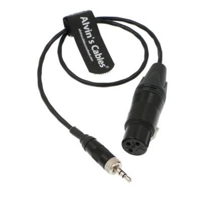 Cina L'audio visione artificiale cabla una femmina di 3 Pin a chiudere il cavo a chiave di 3.5mm TRS per Sony D11 XLR in vendita