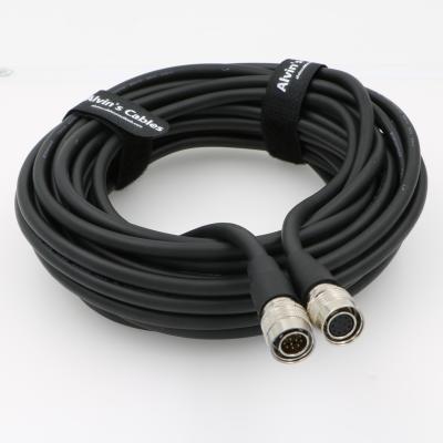 China Homem de 12 Pin Hirose ao cabo coaxial fêmea para a câmera industrial de Sony da rede à venda