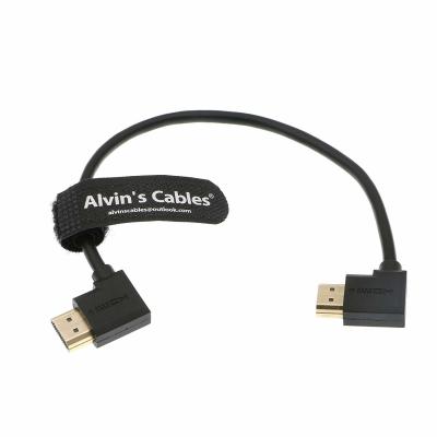 Cina E2 L angolo retto del cavo della macchina fotografica di forma HDMI audio al cavo ad angolo retto di alta velocità HDMI in vendita