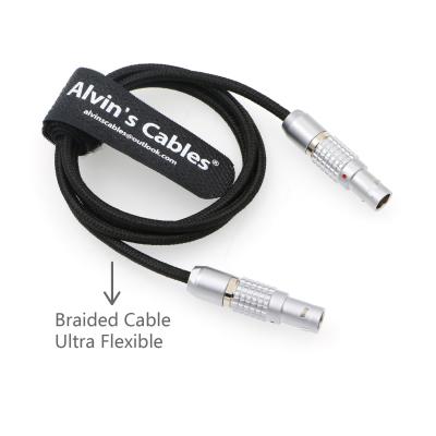 China Flexible 2 Pin Male to 2 Pin Cable Power Teradek Bond Via ARRI Alexa Camera for sale