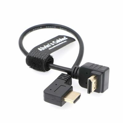 China 90 grados de la cámara de leva E2 HDMI 2,0 L forma del cable de audio Z para el monitor de Portkeys BM5 en venta