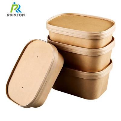 China Traditional Disposable Biodegradable Fast Food Container Lunch Box Take Out Box for sale