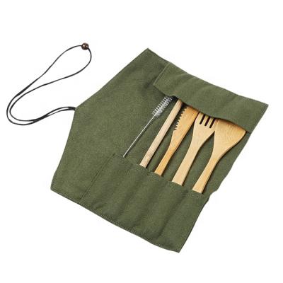 China Eco - Friendly Disposable Bamboo Cutlery Set Biodegradable Cutlery Spoon Wholesale Manufacturers for sale