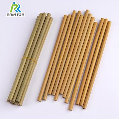 China Reusable Straws Biodegradable Disposable Bamboo Drinking Straws for sale