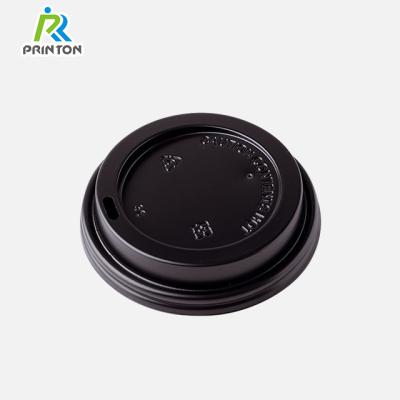 China Wholesale Price Disposable Hot Cup Lids With Plastic Sip Mouth Lids For Coffee Paper Cup Lid for sale