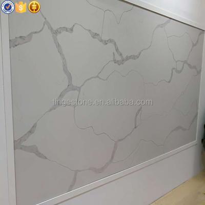 China Modern First Grade Calacatta Quartz Countertops for sale